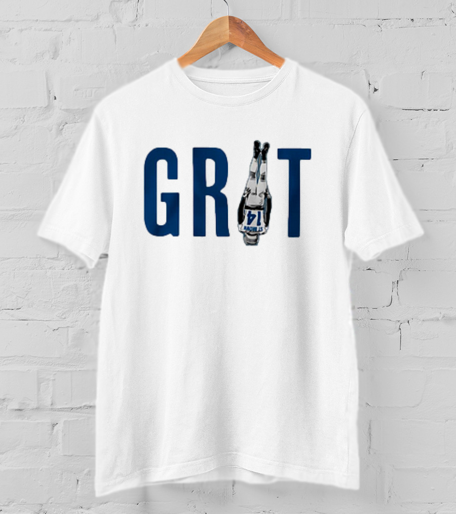 Amon-Ra St. Brown Detroit Lions Grit 14 Vintage T-Shirt