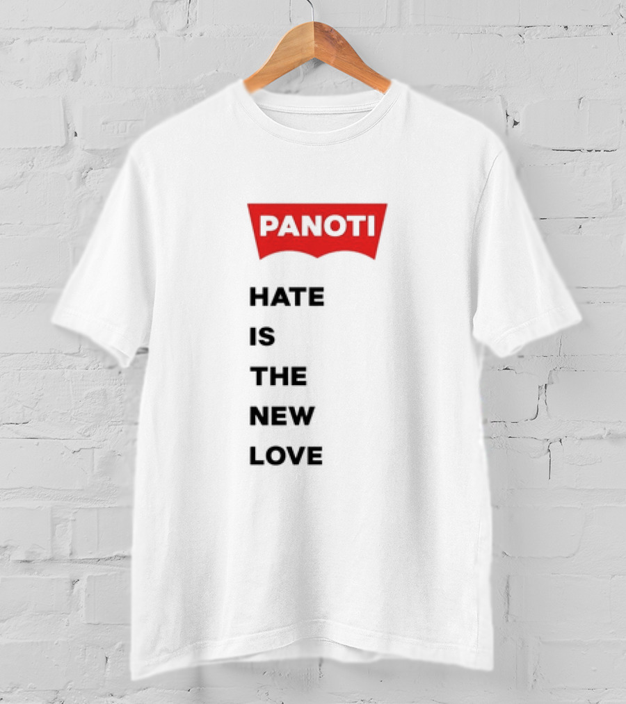 Prafull Billore Panoti Hate Is The New Love T-Shirt