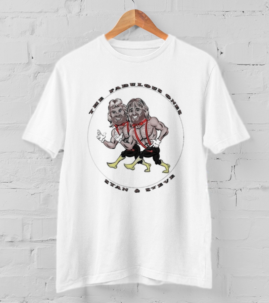 The Fabulous Ones Stan And Steve Wrestling Duo T-Shirt