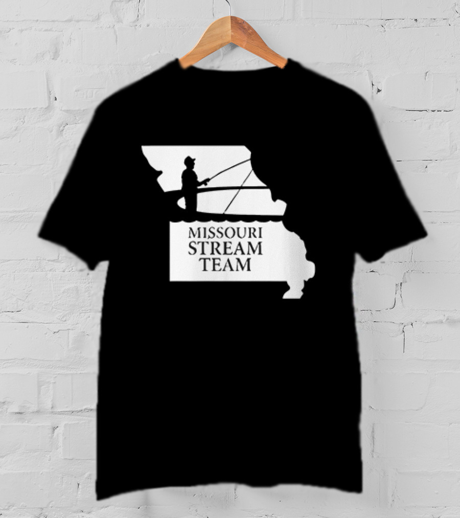 Missouri Stream Team Fishing In State T-Shirt