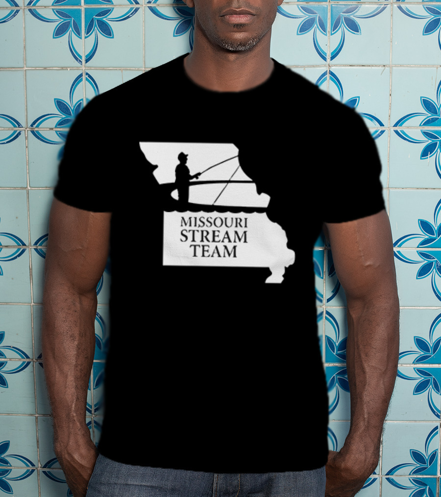 Missouri Stream Team Fishing In State T-Shirt