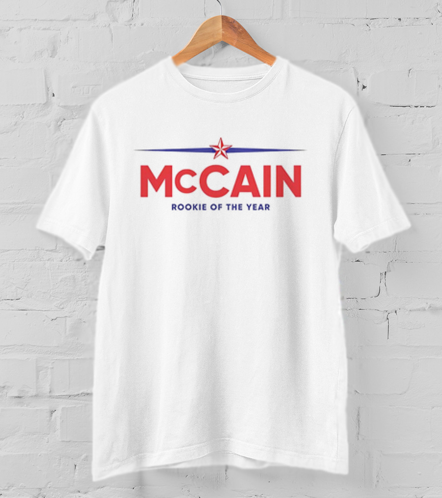 McCain Rookie Of The Year Star Emblem T-Shirt