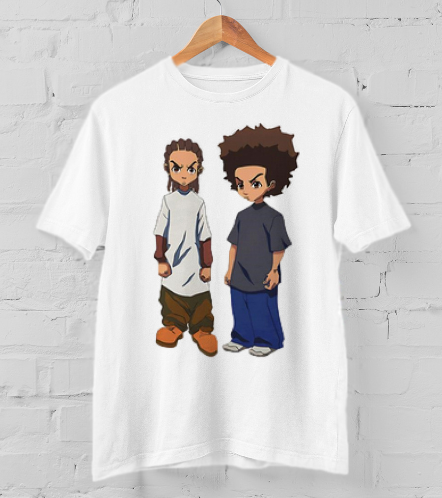 The Boondocks Huey And Riley Duo T-Shirt