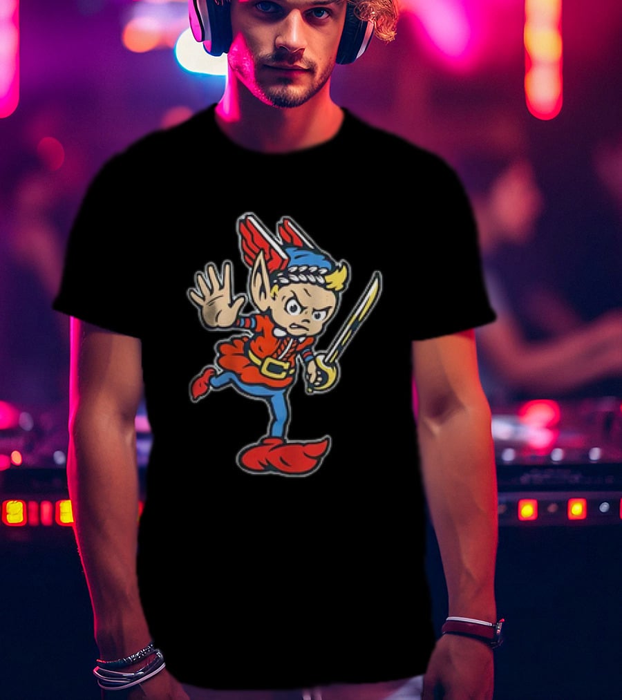 Cleveland Browns Elf Mascot NFL Character T-Shirt