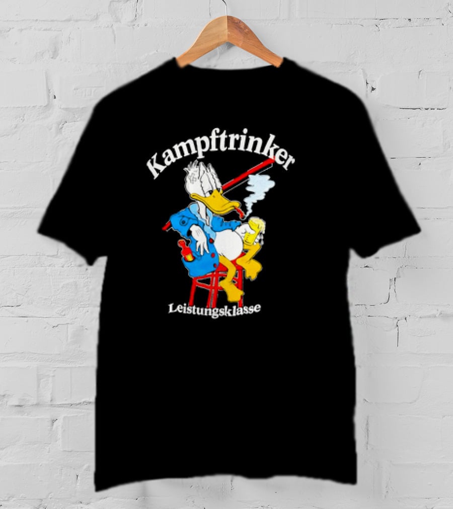 Kampftrinker Leistungsklasse Donald Duck Retro T-Shirt