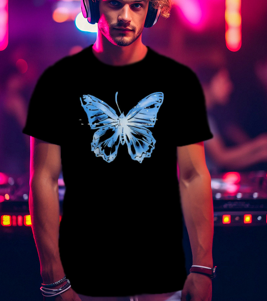 Luke Hemmings Boy Blue Butterfly T-Shirt