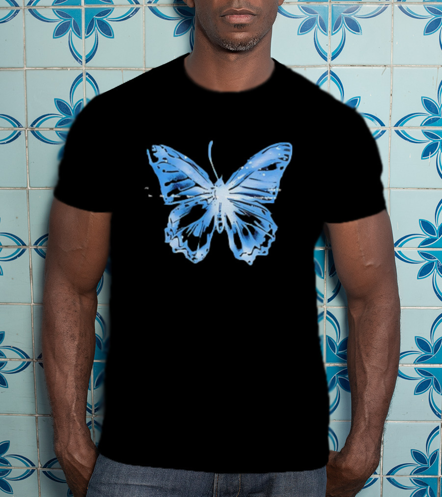 Luke Hemmings Boy Blue Butterfly T-Shirt