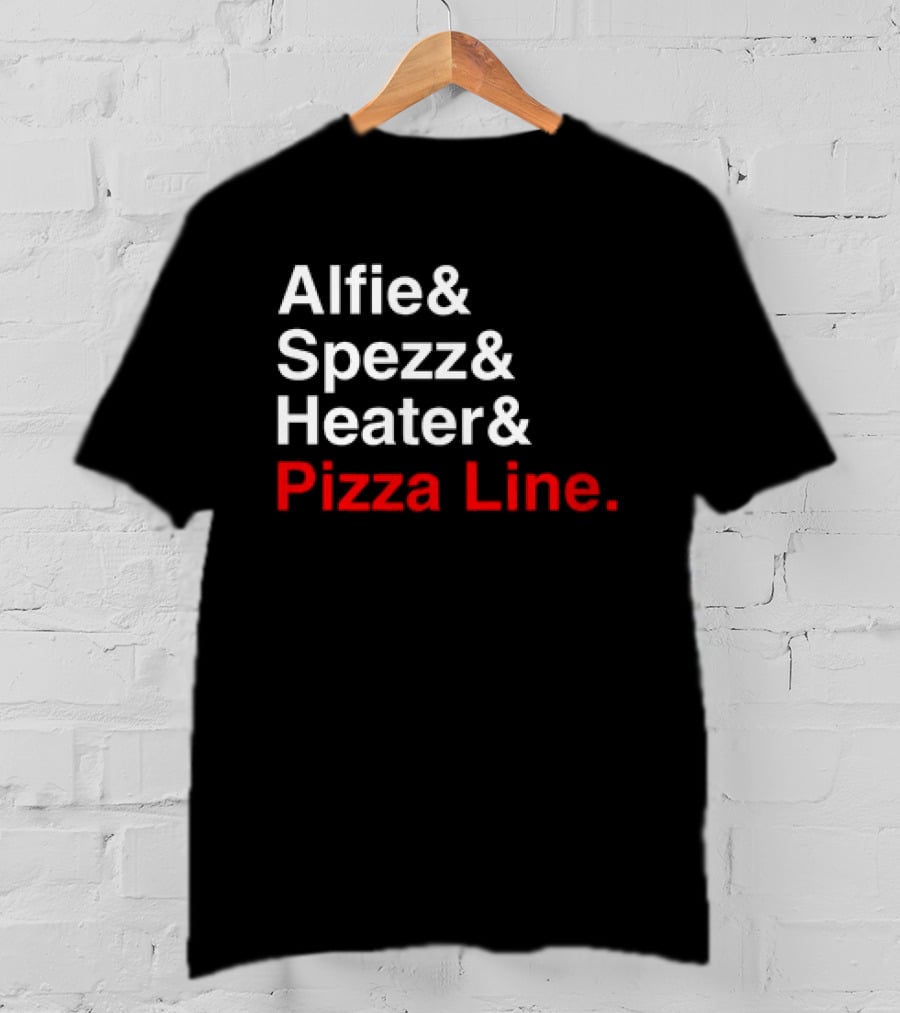 Alfie Spezz Heater Pizza Line Reunion ’24 T-Shirt