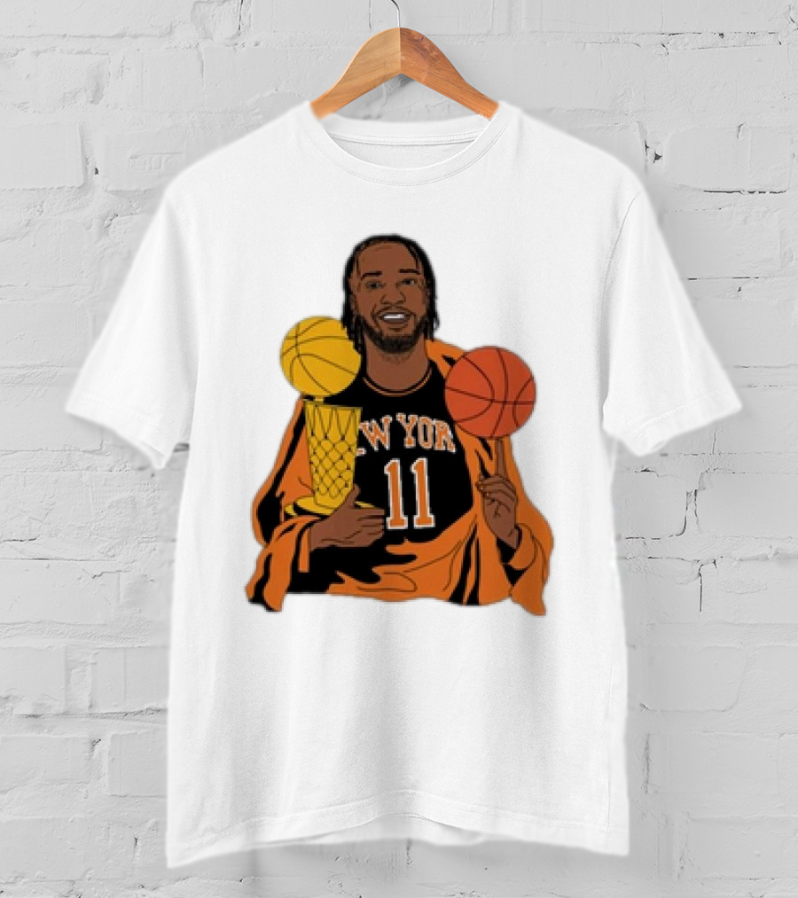 New York 11 Big Knick Energy Brunshym Basketball Trophy T-Shirt