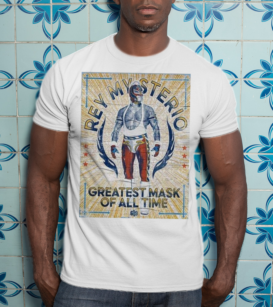 Rey Mysterio Greatest Mask Of All Time 619 T-Shirt