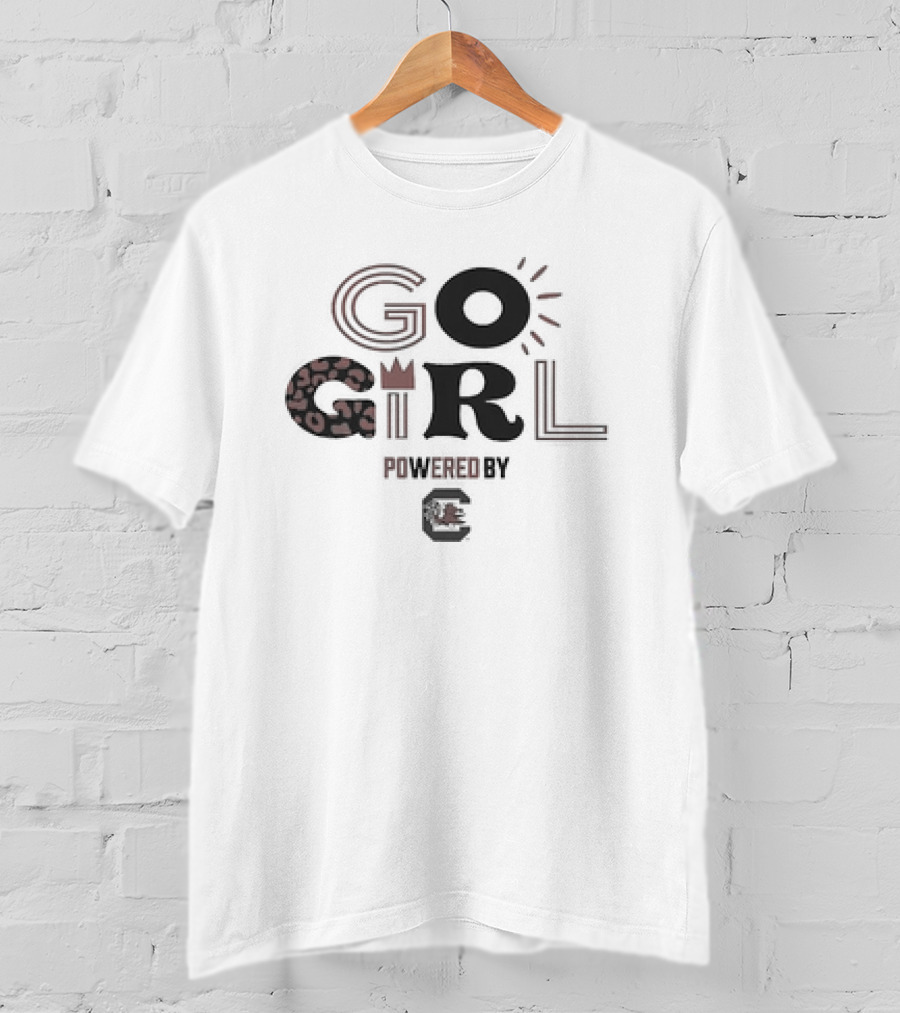 Go Girl Powered By South Carolina Gamecocks T-Shirt