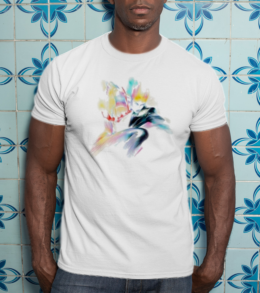 Rahim Redcar Hopecore Abstract Burst T-Shirt