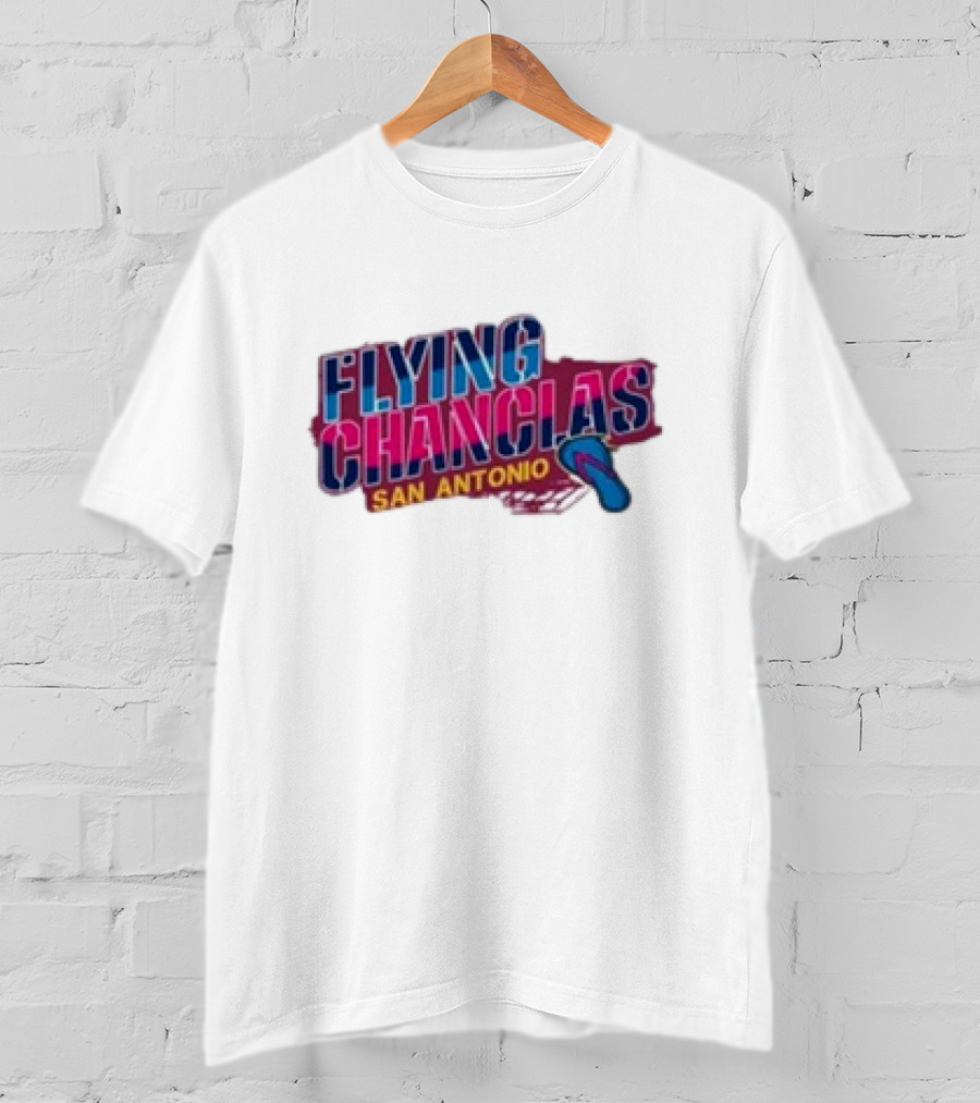 Flying Chanclas San Antonio Pink San Antonio Missions T-Shirt