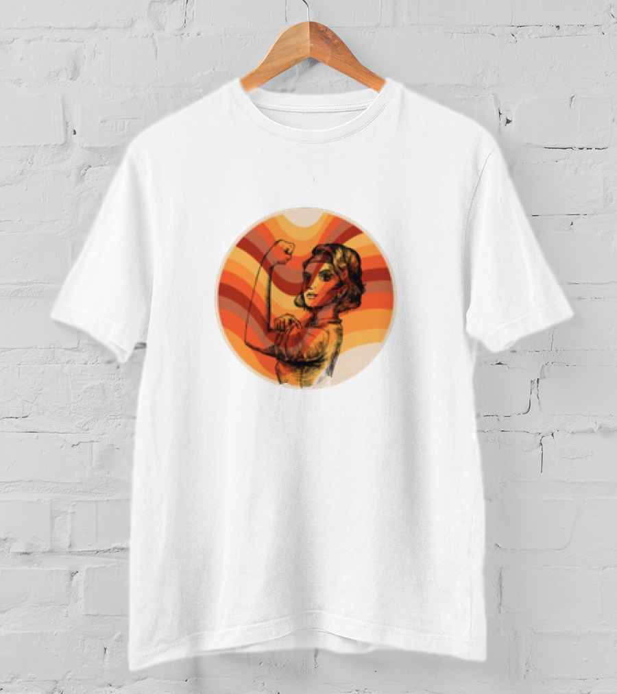 Strong Women Empower International Women's Day Feminism Retro Vintage T-Shirt