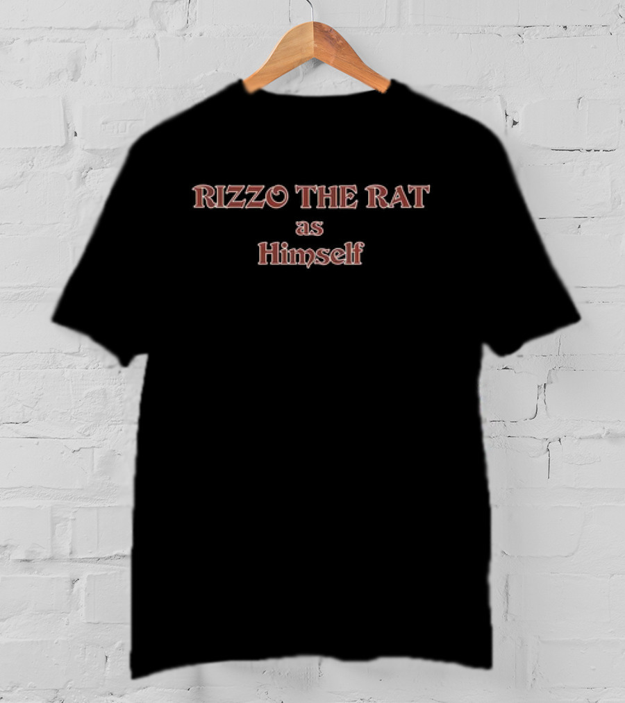 Rizzo The Rat As Himself Muppets Character Recognition T-Shirt
