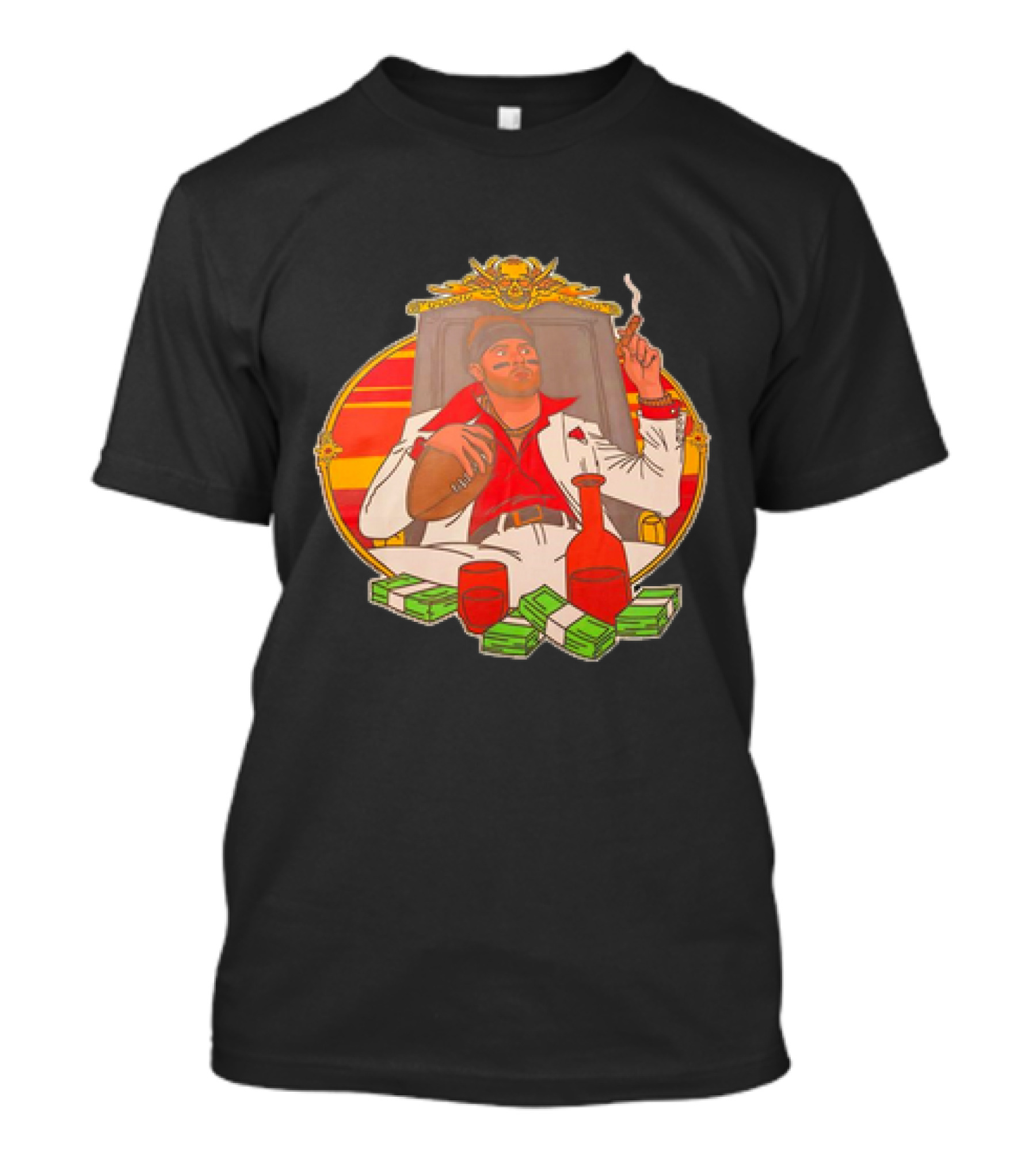 Scarface Baker Mayfield Gangster Football Money Power Iconic T-Shirt