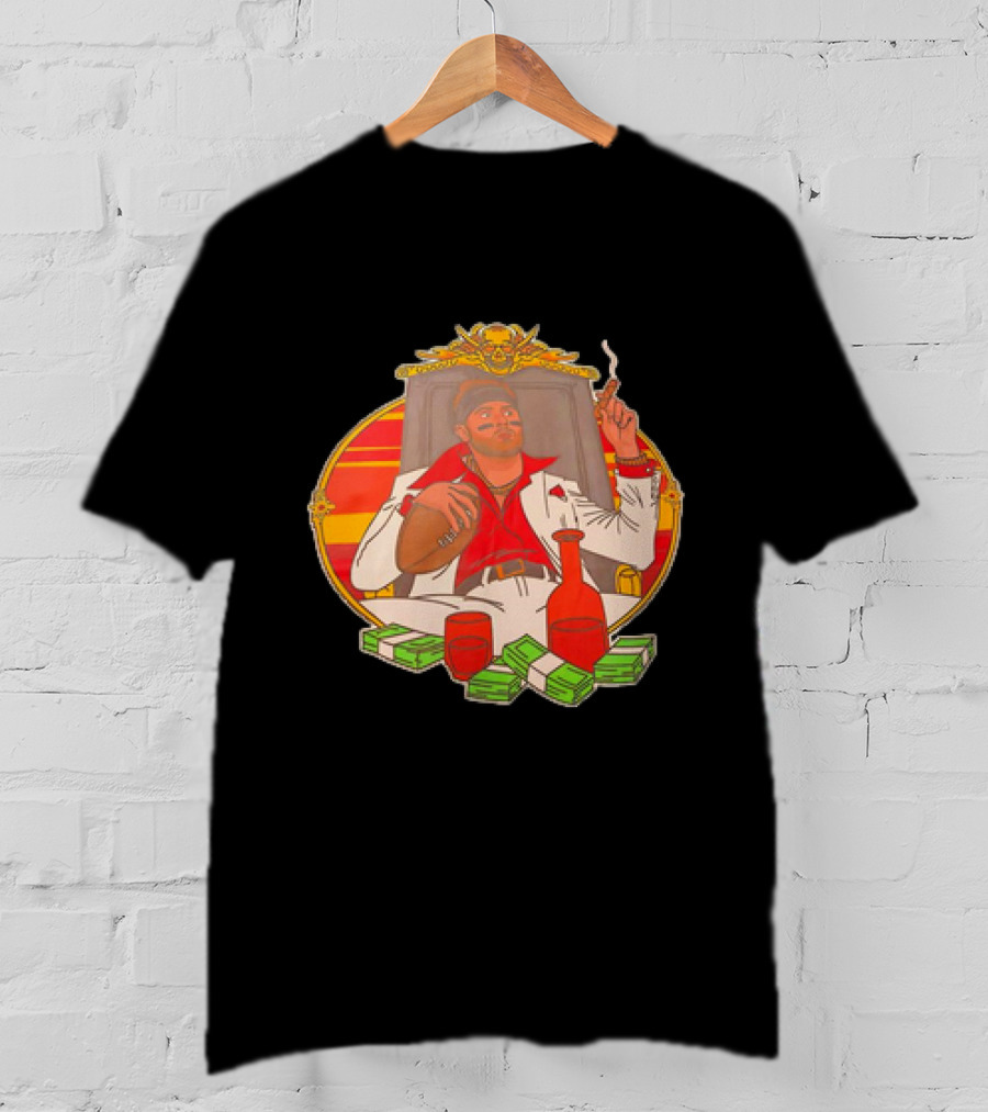 Scarface Baker Mayfield Gangster Football Money Power Iconic T-Shirt