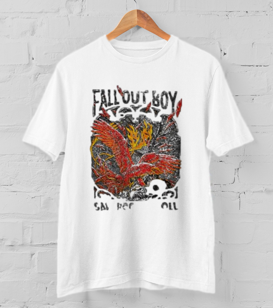 Fall Out Boy Save Rock And Roll Phoenix T-Shirt