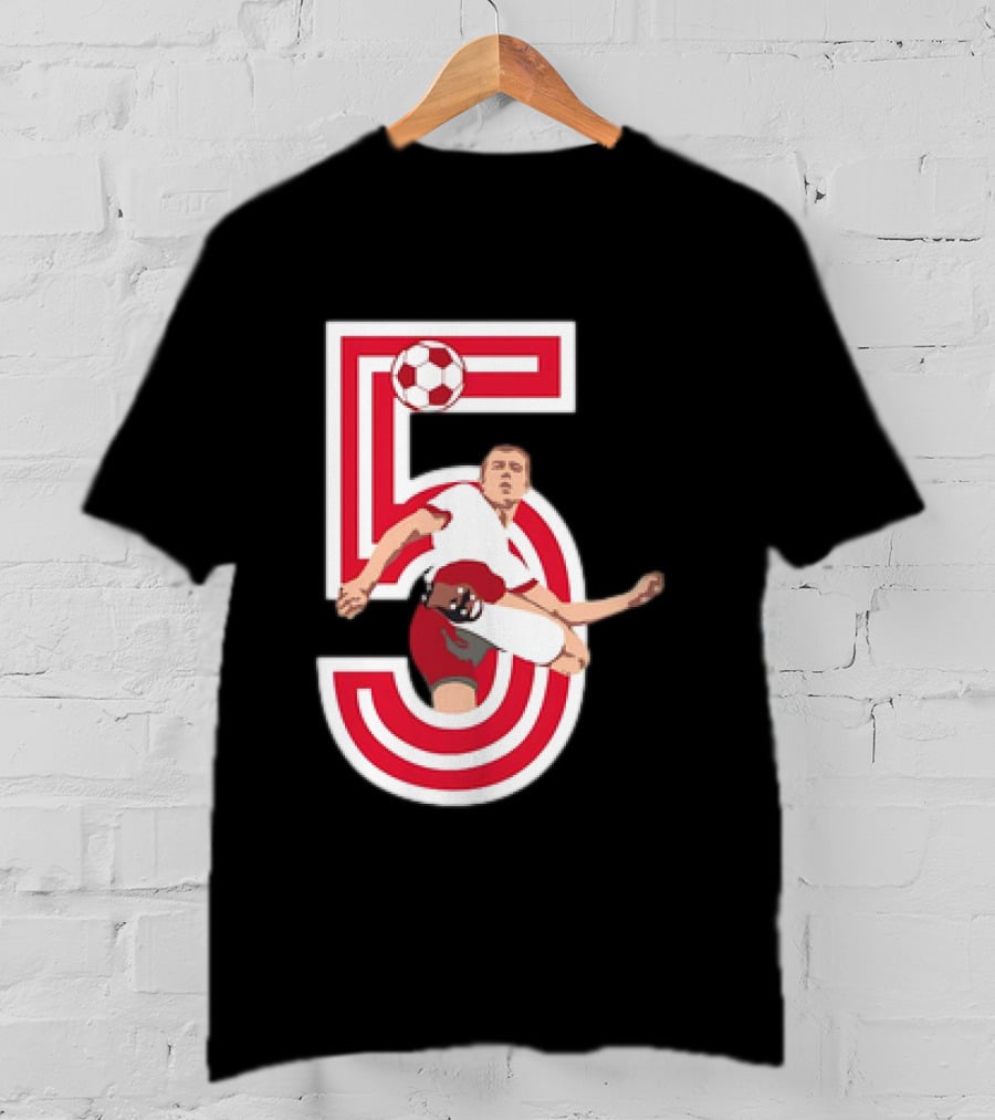 Franz Beckenbauer #5 Soccer Legend FC Bayern T-Shirt