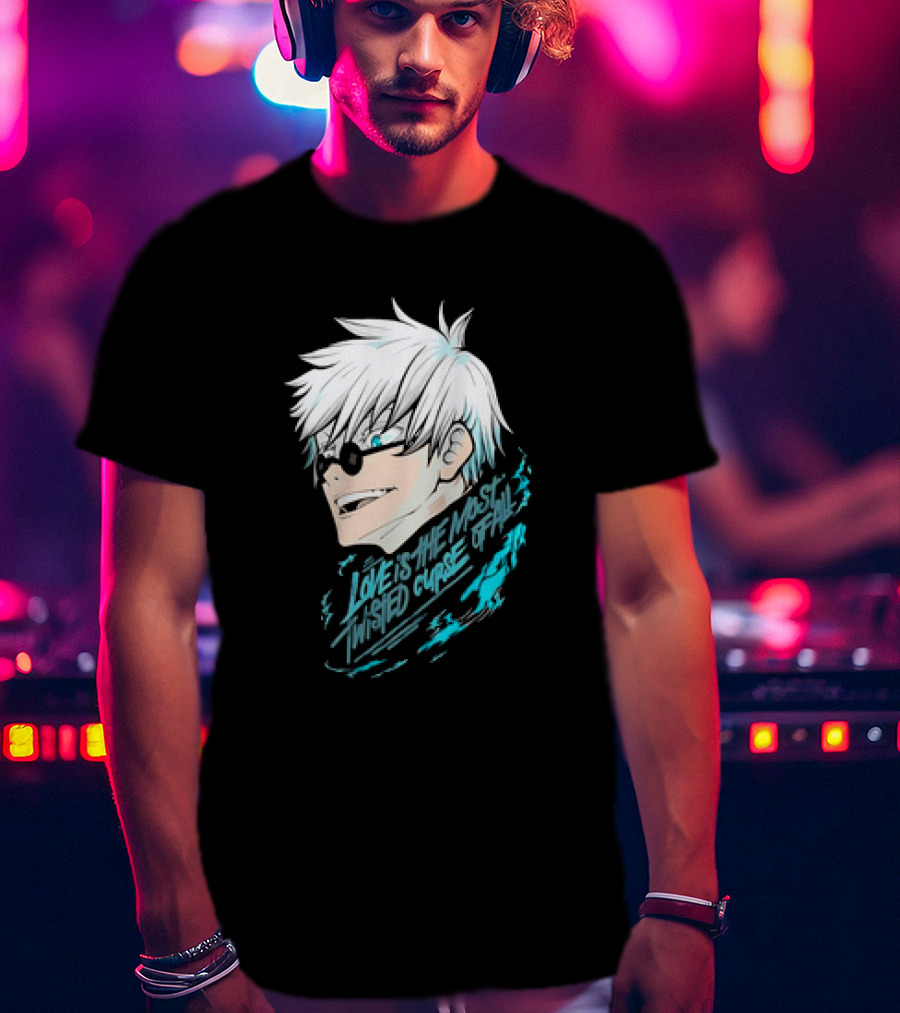 Gojo Satoru Love Is The Most Twisted Curse Of All T-Shirt