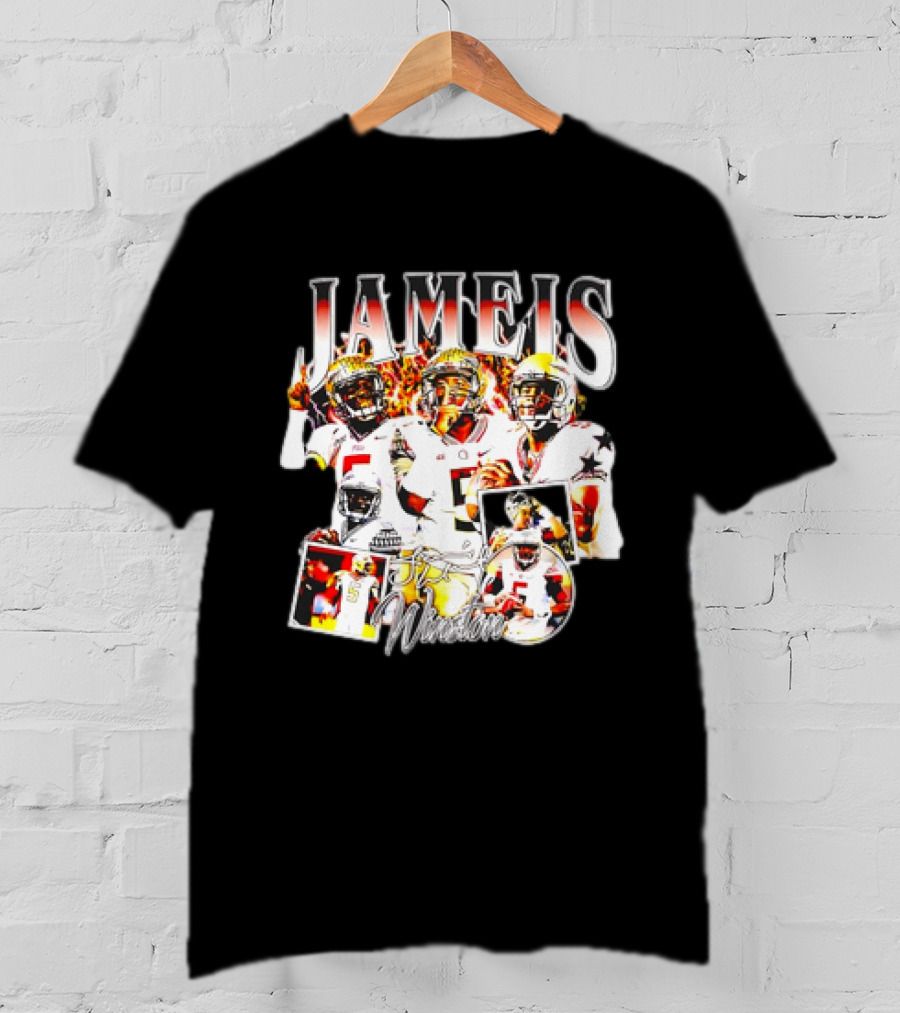 Jameis Winston Signature Football Vintage T-Shirt