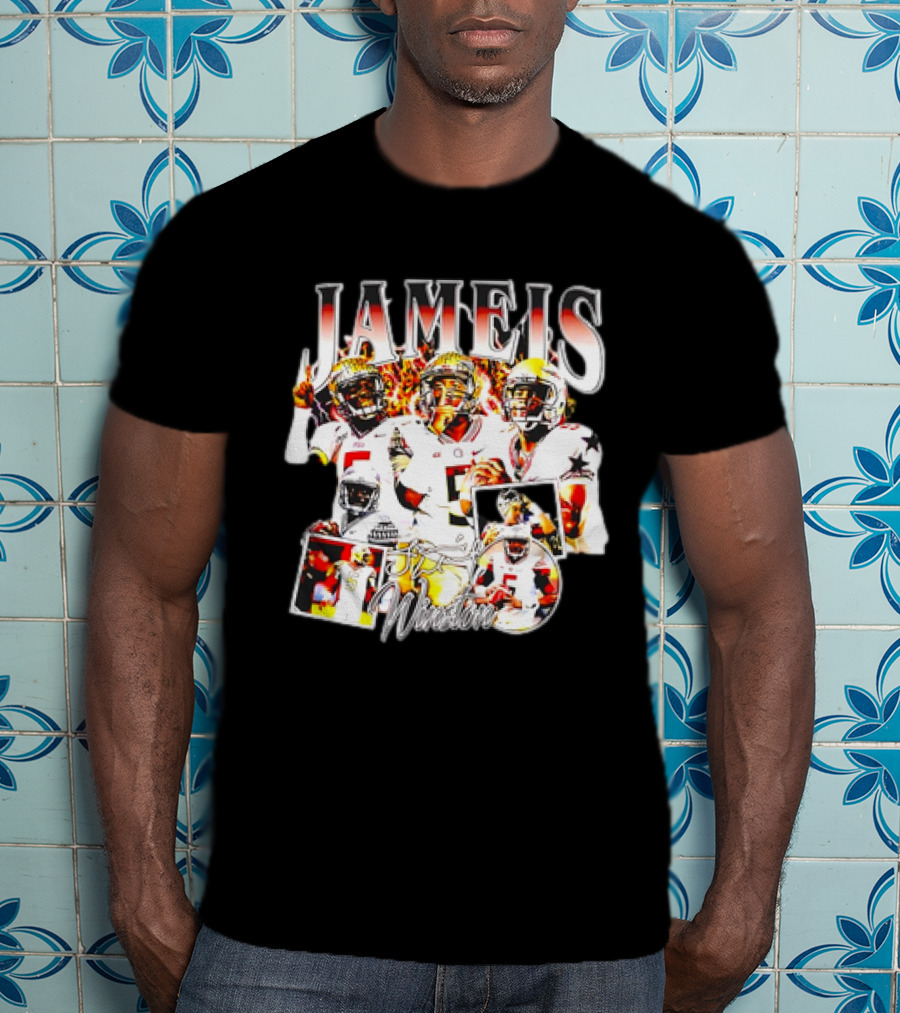 Jameis Winston Signature Football Vintage T-Shirt