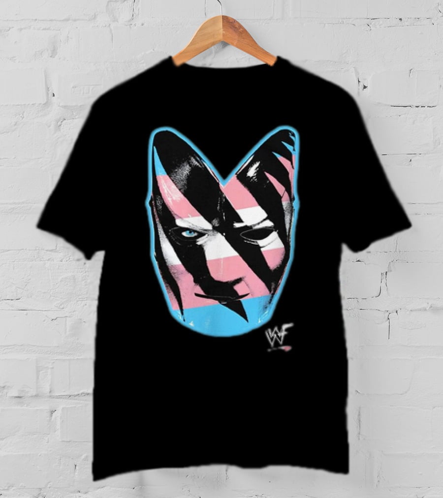 Mask That’s Gotta Be Trane WF Icon With Transgender Flag Colors T-Shirt