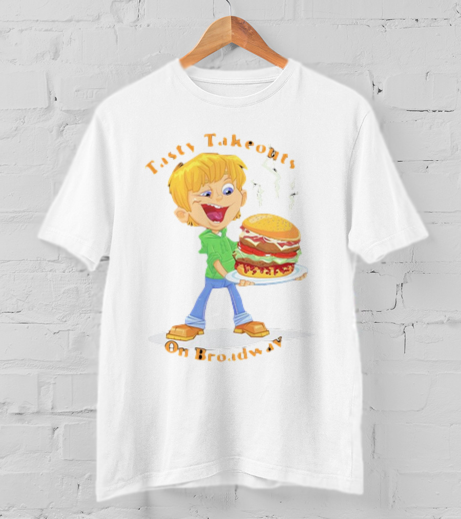 Tasty Takeouts On Broadway Hamburger Delight T-Shirt