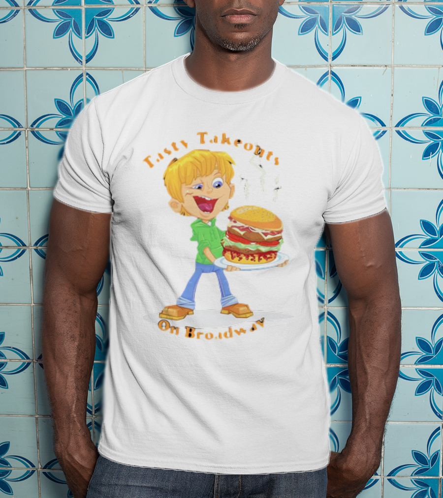 Tasty Takeouts On Broadway Hamburger Delight T-Shirt
