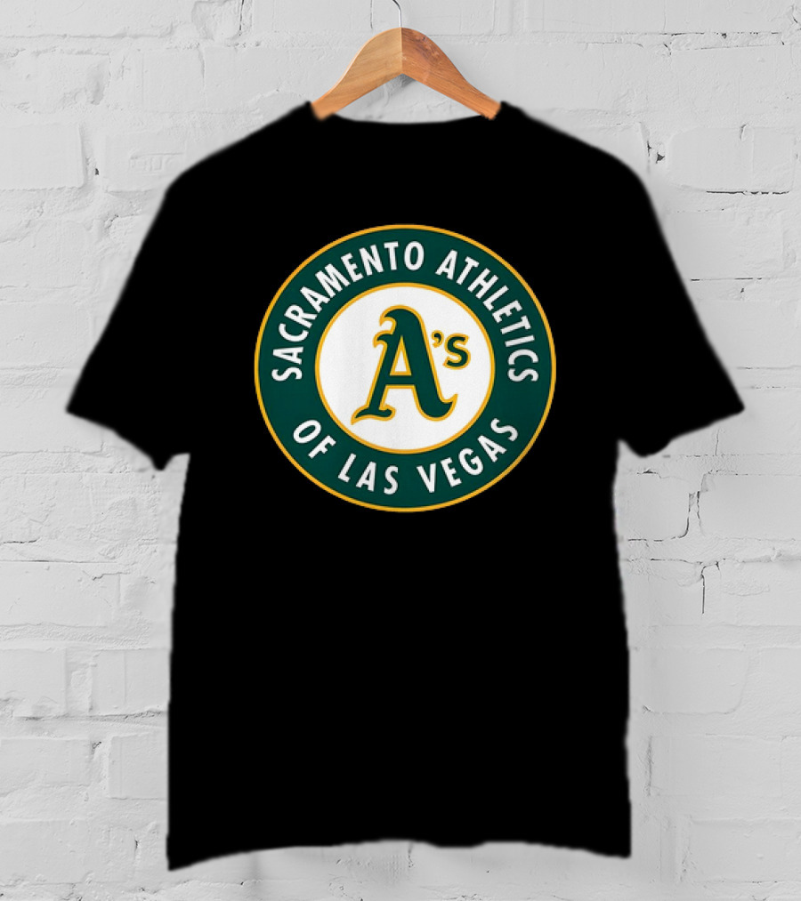 Sacramento Athletics Of Las Vegas A's Logo Oakland Athletics T-Shirt