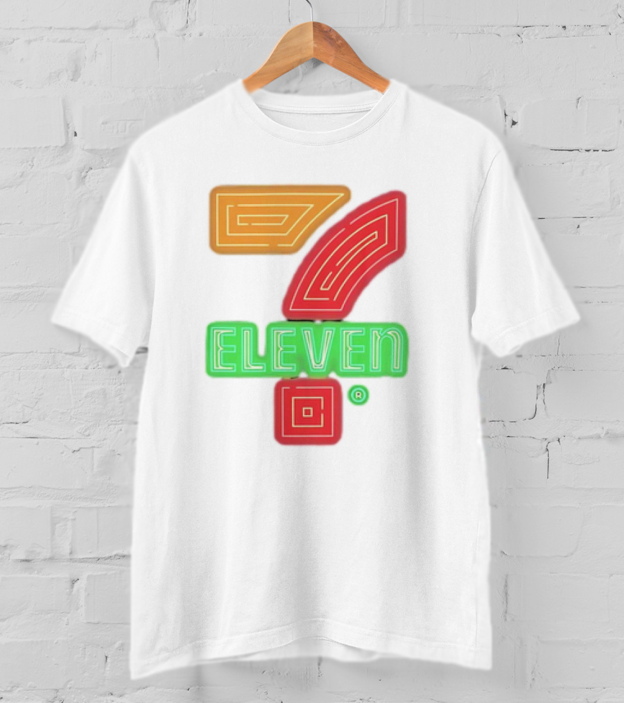 Ja’marr Chase X 7 Eleven Neon Logo Collaboration T-Shirt