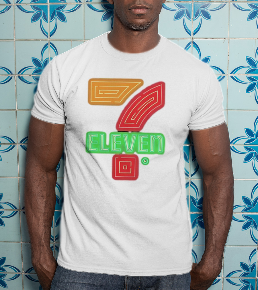 Ja’marr Chase X 7 Eleven Neon Logo Collaboration T-Shirt