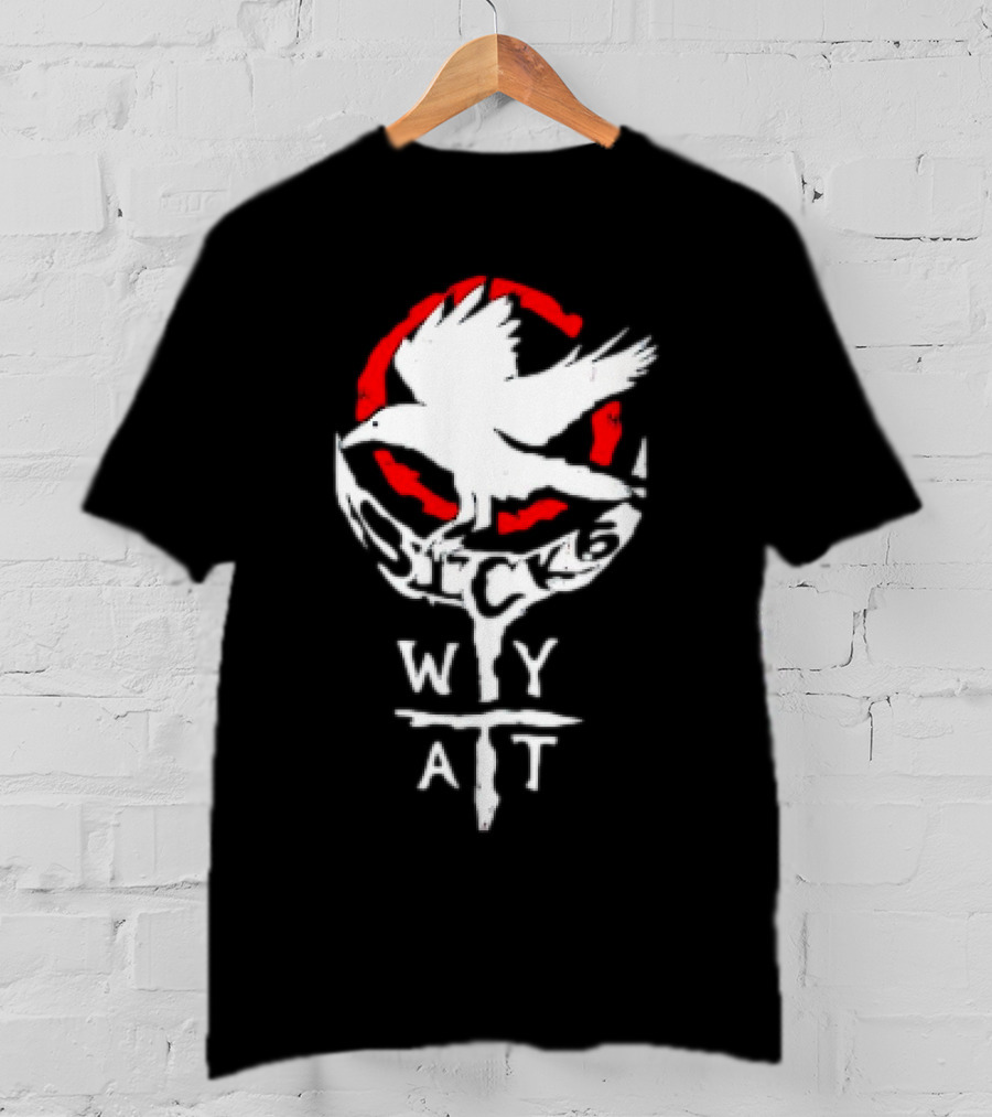 Licensed Gear Wyatt Sicks Red Circle Motif T-Shirt