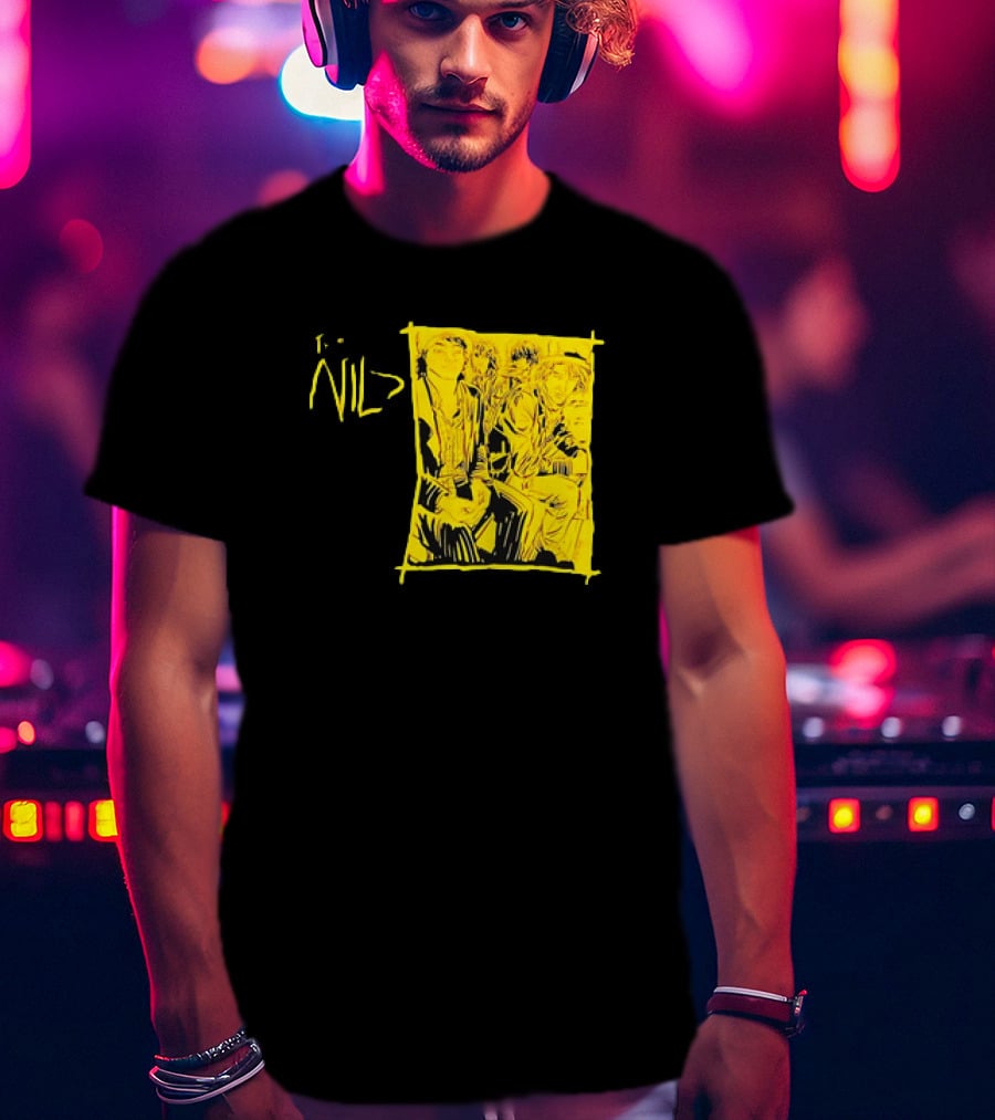 The Nils Comic Band Yellow T-Shirt
