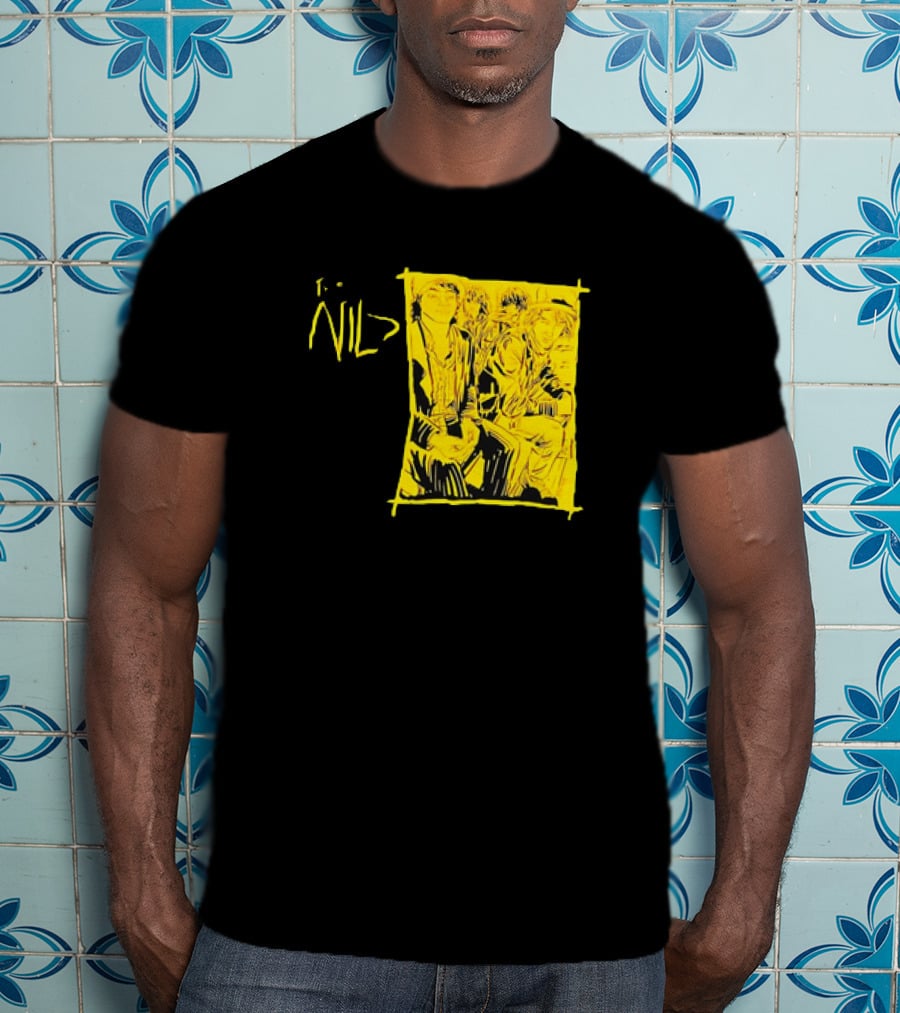 The Nils Comic Band Yellow T-Shirt