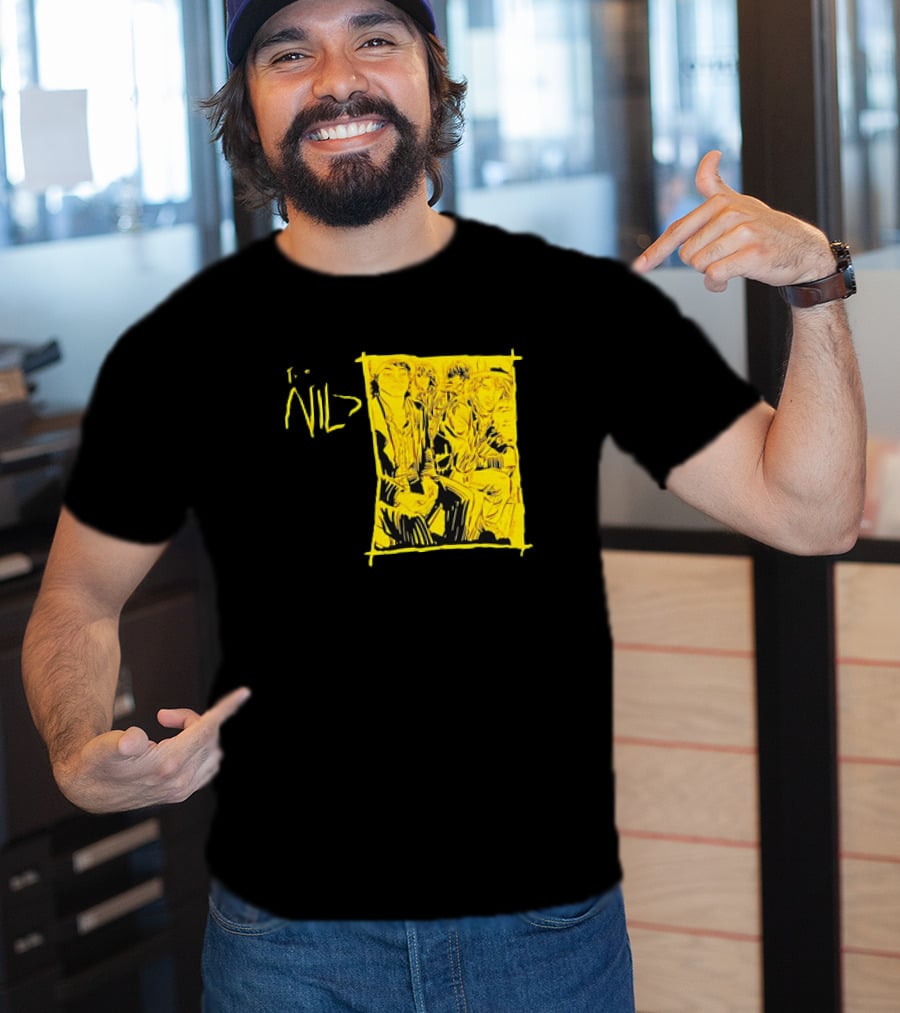 The Nils Comic Band Yellow T-Shirt
