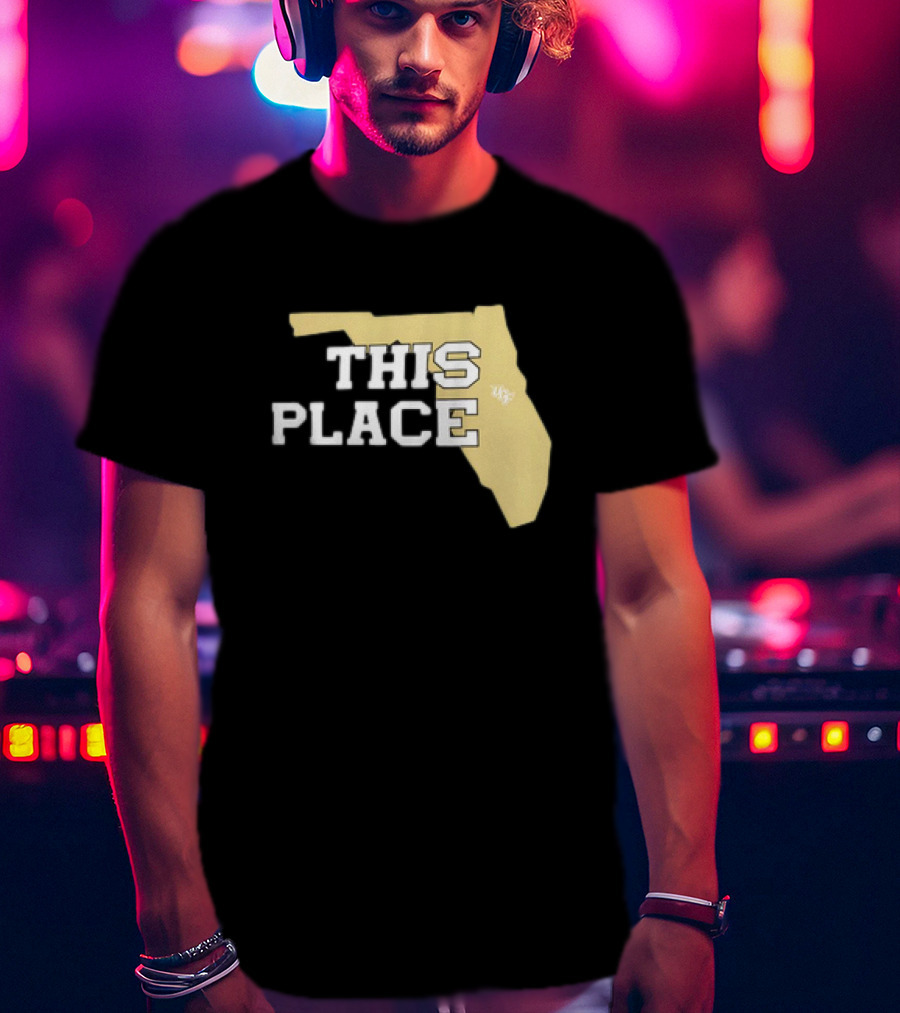 UCF Knights This Place Florida State Outline T-Shirt