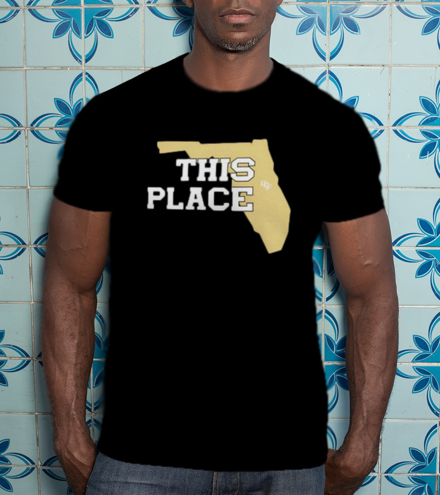 UCF Knights This Place Florida State Outline T-Shirt
