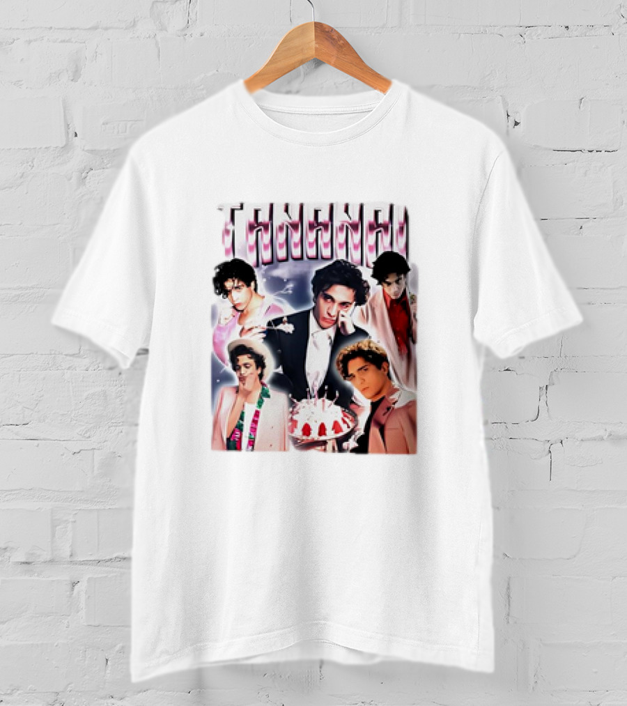 Tananai Cake Collage With Suit T-Shirt