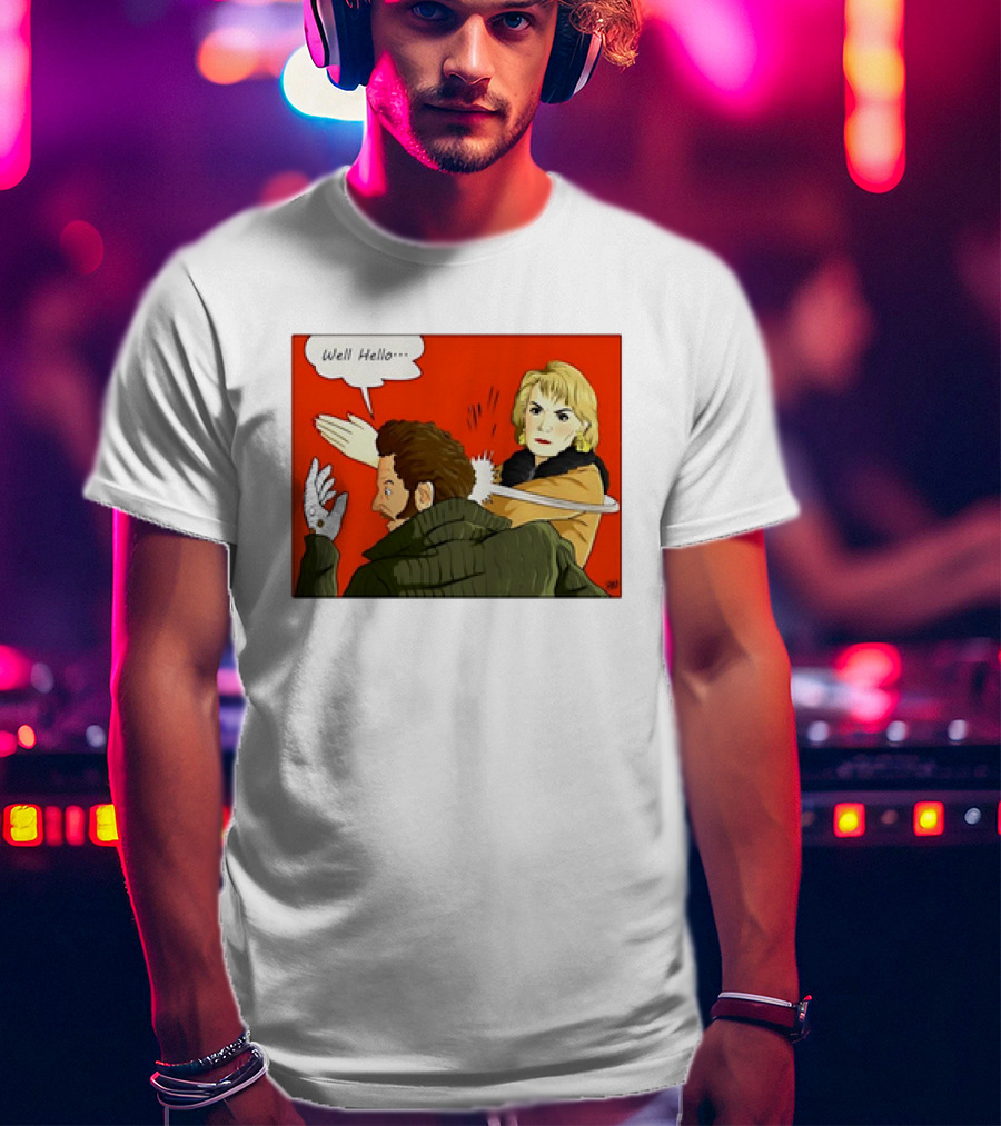Well Hello Bandit Slap Comic T-Shirt