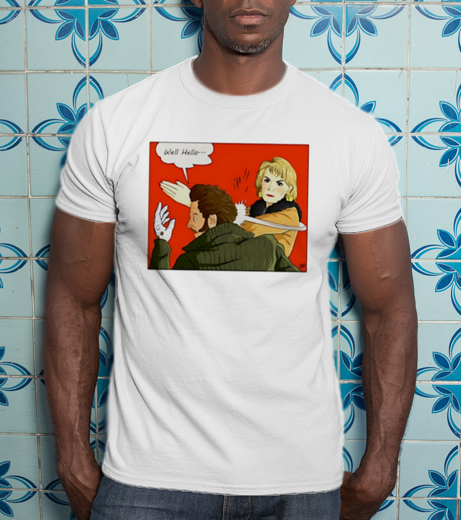 Well Hello Bandit Slap Comic T-Shirt