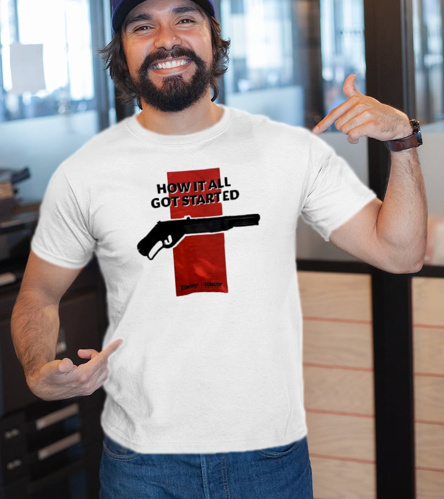 Daisy Collector How It All Got Started Gun T-Shirt