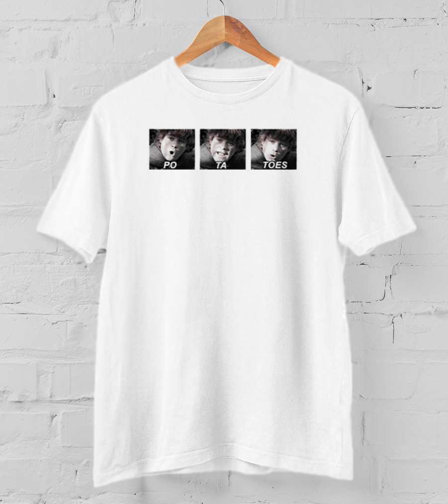 Kate Herron Lord Of The Rings Potatoes Samwise Gamgee Po Ta Toes T-Shirt