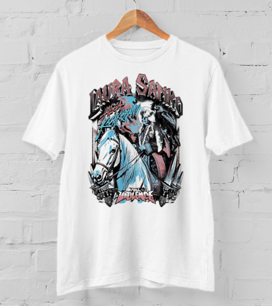 Laura Sanko Mega Manowar Full Violence T-Shirt