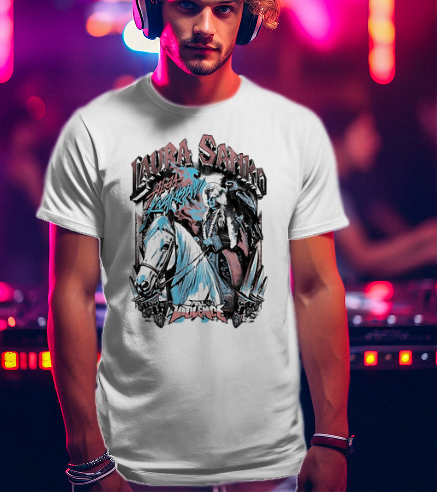 Laura Sanko Mega Manowar Full Violence T-Shirt