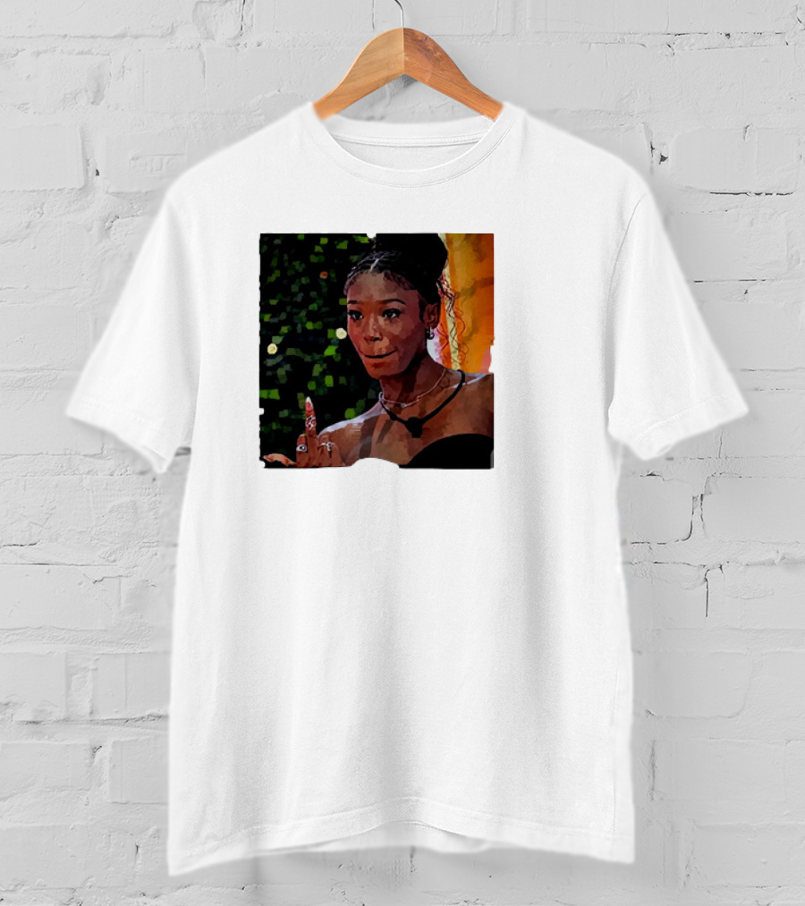 Love Island USA Serena Gesture Middle Finger T-Shirt