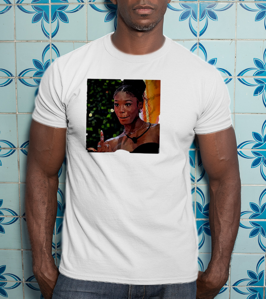 Love Island USA Serena Gesture Middle Finger T-Shirt