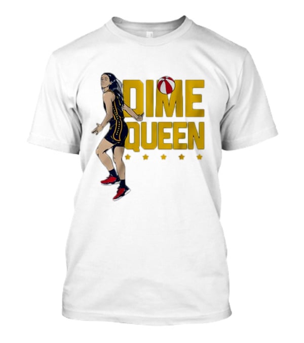 Caitlin Clark Dime Queen Indiana Fever Basketball T-Shirt