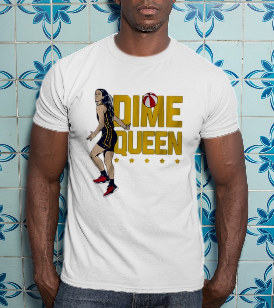 Caitlin Clark Dime Queen Indiana Fever Basketball T-Shirt