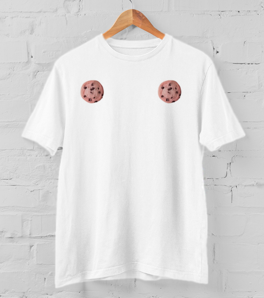 Chocolate Chip Cookie Design Nip T-Shirt
